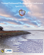 Cover of the 2021 conference agenda packet. The background is a photo of pink and blue clouds at sunset.