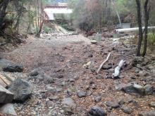 Lost Padres Dam, Current Ladder and Trap Lost Padres Dam, Current Ladder and Trap