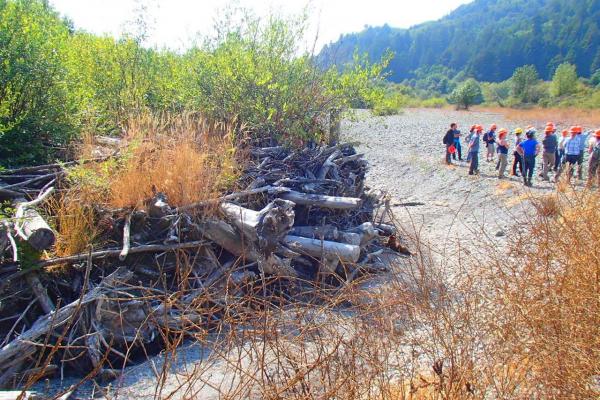 Field Tour - Stream Restoration in Lower Klamath Tributaries (Photo credit Cara Allen)