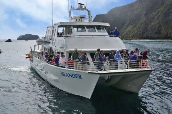 Santa Cruz Island Tour Boat, credit: Friends of the Carpinteria Salt Marsh Santa Cruz Island Tour Boat, credit: Friends of the Carpinteria Salt Marsh