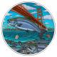 Golden Gate Salmon Artwork by Ray Troll
